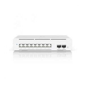 Switch Ubiquiti UniFi Pro XG 8 PoE, 8 porturi, 200 Gbps, RJ45, 2 x SFP+, Layer 2/3, cu management imagine