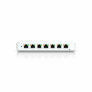 Switch Gigabit Ubiquiti USW-Ultra, 8 porturi, Layer 2, 42 W, 16 Gbit/s, PoE+, cu administrare imagine