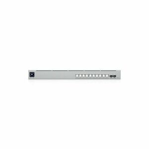 Switch rackabil Ubiquiti USW-Pro-XG-10-PoE, 10 porturi, 2 porturi SFP+, 240 Gbit/s, 400 W, Etherlighting, Layer 3, 1U, cu management imagine