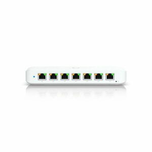 Switch Gigabit Ubiquiti USW-ULTRA-210W, 8 porturi, 16 Gbit/s, 202 W, Layer 2, PoE++, cu management imagine
