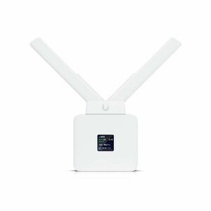 Router mobil 4G LTE Ubiquiti UMR, WiFi 2.4 GHz, 150 Mbps Dual Gigabit, PoE Out, Nano SIM, GPS, UniFi imagine