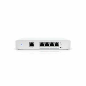 Switch Ubiquiti UniFi Switch Flex XG, 4 porturi, 10GbE, Layer 2, 2x SFP, PoE+, 82 Gbps, cu management imagine