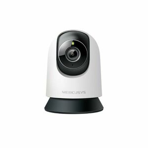 Camera supraveghere interior smart PT WiFi Mercusys MC230, 5 MP, 4 mm, IR 12 m, 2.4 GHz, detectie AI, microfon si difuzor, auto-tracking, slot card imagine