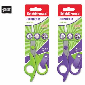 Foarfeca Ek Control Junior, lame cu varf rotunjit, 15.5 cm imagine