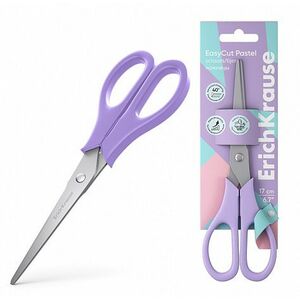 Foarfeca Ek Easy Cut 17 cm, taiere precisa, diverse culori pastel imagine
