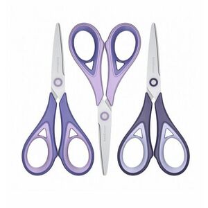 Foarfeca Ek Endeavor Lavander 16 cm, lame 2D 1.5 mm, manere ergonomice imagine