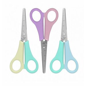 Foarfeca Ek Joy Pastel 13.5 cm, lame otel inoxidabil, culori pastel imagine