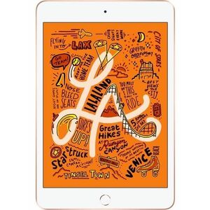 Apple iPad mini 5 7.9" (2019) 5th Gen Cellular 64 GB Gold Foarte bun imagine