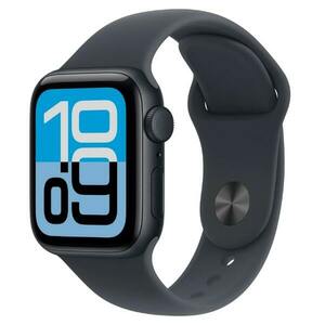 Apple Watch SE 2025, GPS, Aluminium 40mm N/A Midnight Foarte bun imagine